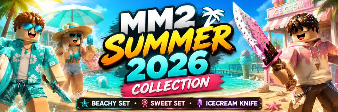MM2 Summer Drop: Beachy Set, Sweet Set & IceCream Knife