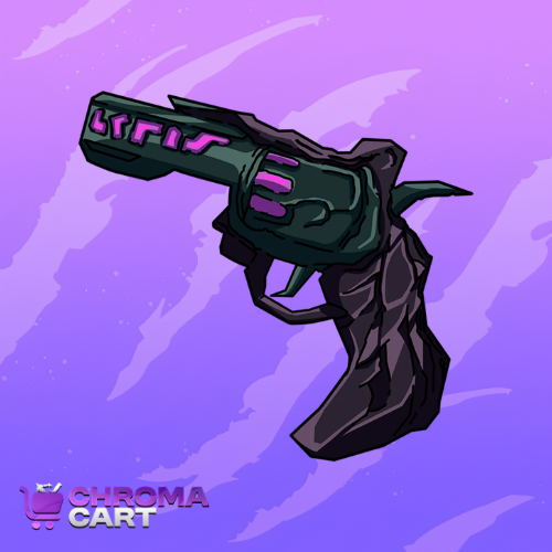 Elderwood Revolver Gun - Murder Mystery 2 gun skin