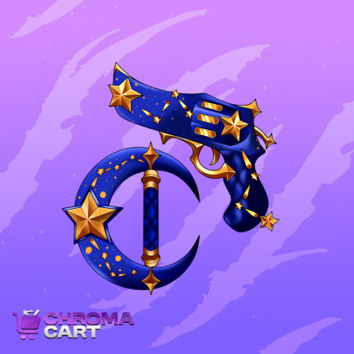 Celestial Bundle - Murder Mystery 2 Celestial Knife & Constellation Gun