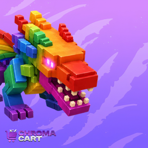 Mega Rainbow Black Dragon - Grow a Garden 2 pet icon