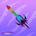 Chroma Fang Knife - Murder Mystery 2 knife skin