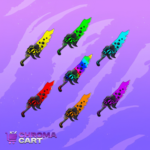 Colored Seer Bundle - Murder Mystery 2 full Seer knife set