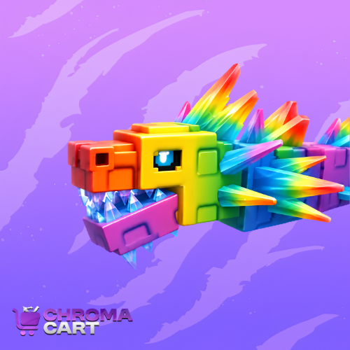 Mega Rainbow Ice Serpent - Grow a Garden 2 pet icon