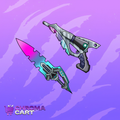 Plasma Bundle - Murder Mystery 2 Plasmabeam Gun & Plasmablade Knife