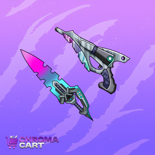 Plasma Bundle - Murder Mystery 2 Plasmabeam Gun & Plasmablade Knife