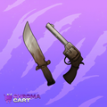 Latte Bundle - Murder Mystery 2 Latte Knife & Gun