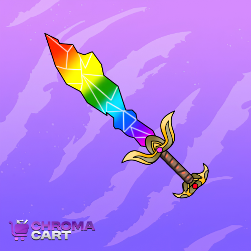 Chroma Gemstone Knife - Murder Mystery 2 knife skin