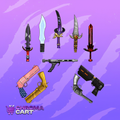 Vintage Bundle - Murder Mystery 2 classic godly item set
